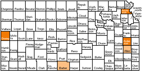 Kansas map image
